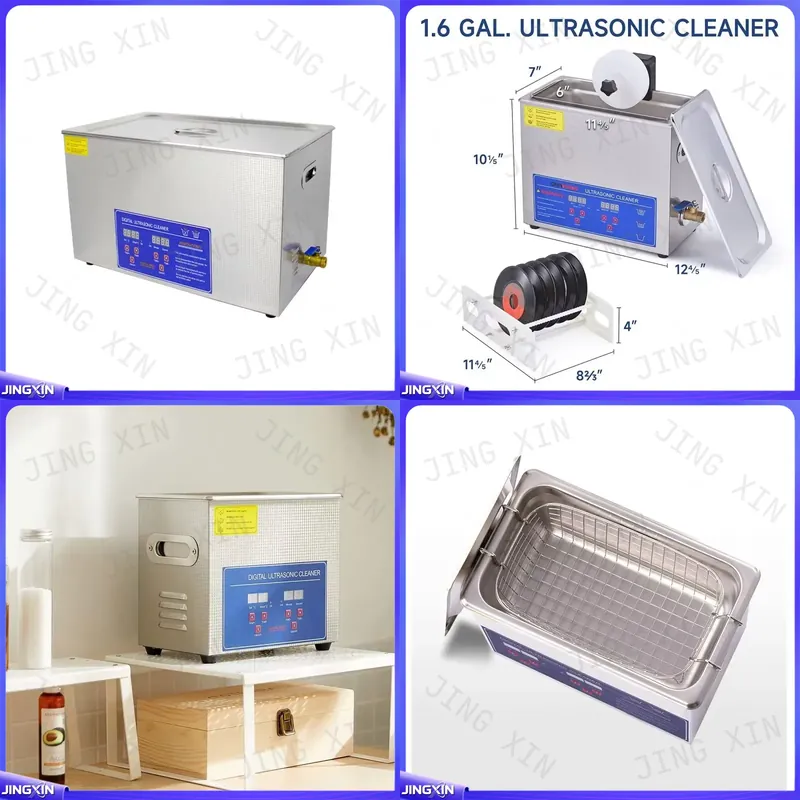 Ultrasonic Cleaning Machine 10L Digital - デジタル超音波洗浄機 1.3L 2L 3L 6L 10L