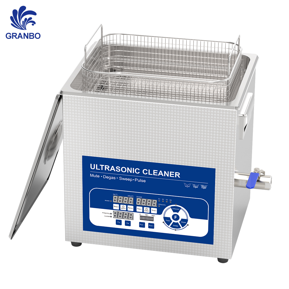 Ultrasonic Cleaning Machine 10L Digital - 10L超音波洗浄機 400W デジタル洗浄機 40～120kHz 歯科、ラボ、半導体、医療用