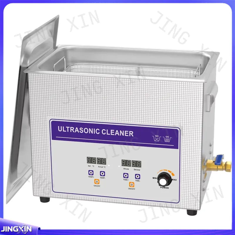 10L卓上型超音波洗浄機、タイマー付き加熱、出力調整可能（0 - Ultrasonic Cleaner With Drain Valve Valve のレビューと価格