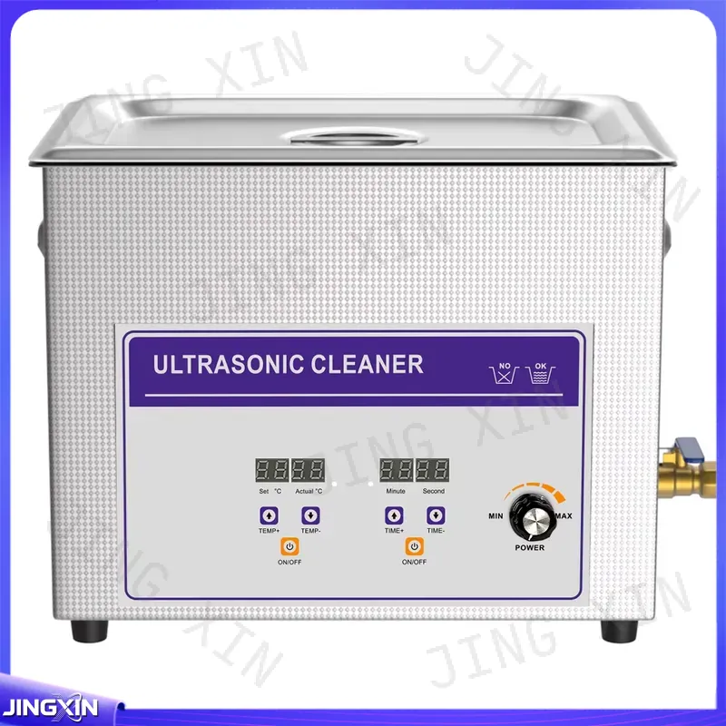 10L卓上型超音波洗浄機、タイマー付き加熱、出力調整可能（0 - Ultrasonic Cleaner With Drain Valve Valve のレビューと価格