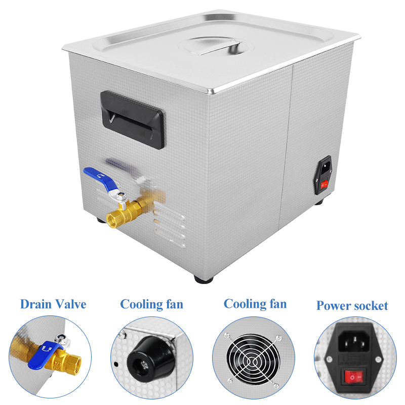 10L 家庭用デジタル超音波洗浄機ラボ超音波加熱クリーナーメ - Ultrasonic Cleaning Machine 10L Digital のレビューと価格