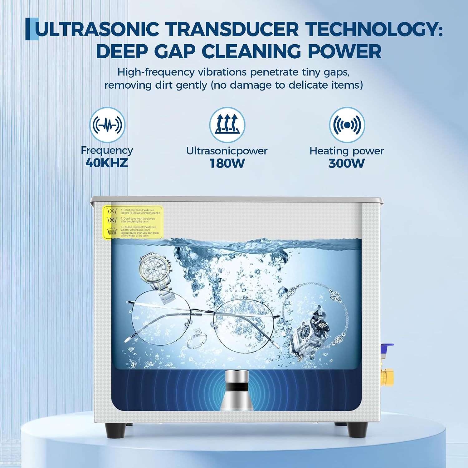 Tacleekii 6L 10L 15L 22L 30L 業 - Ultrasonic Cleaning Machine 10L Digital のレビューと価格
