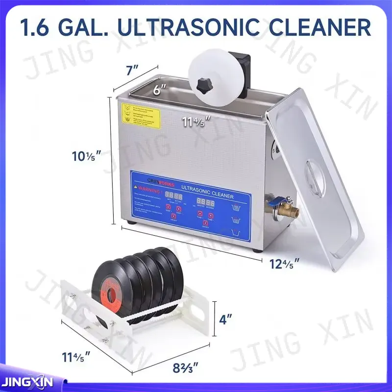 デジタル超音波洗浄機 1.3L 2L 3L 6L 10L 1 - Ultrasonic Cleaning Machine 10L Digital のレビューと価格