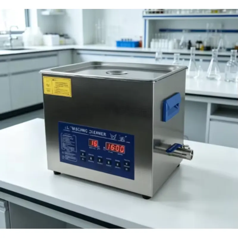 高品質ステンレス製 簡単操作 デジタルラボ用超音波洗浄機 2 - Ultrasonic Cleaning Machine 10L Digital のレビューと価格