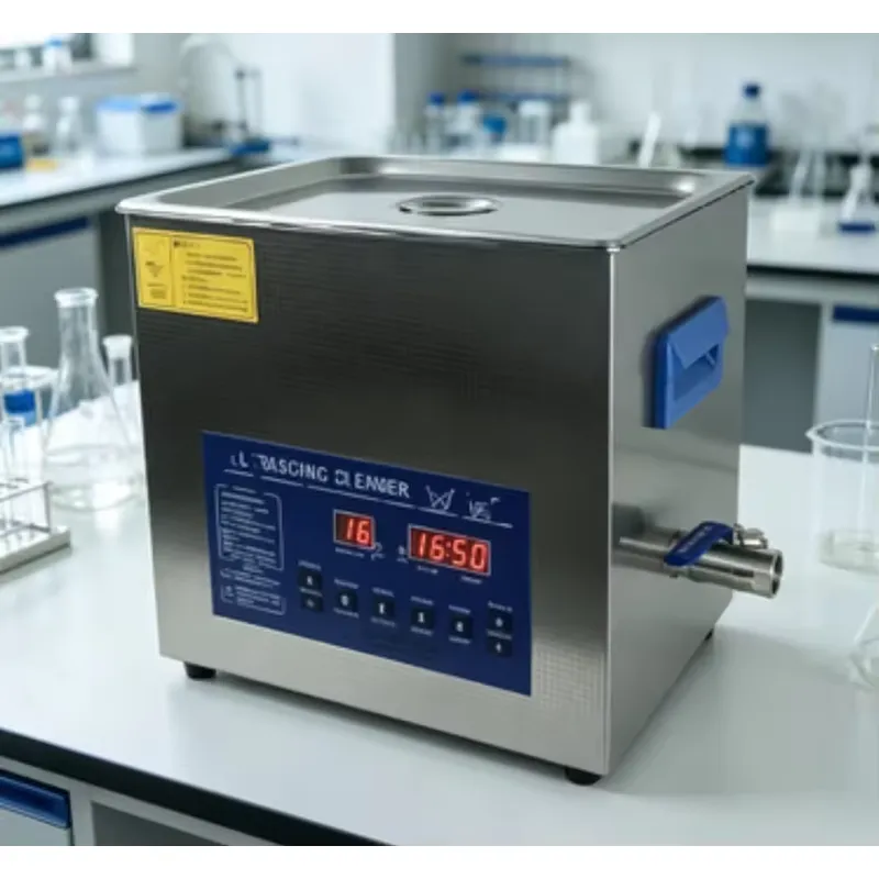 高品質ステンレス製 簡単操作 デジタルラボ用超音波洗浄機 2 - Ultrasonic Cleaning Machine 10L Digital のレビューと価格