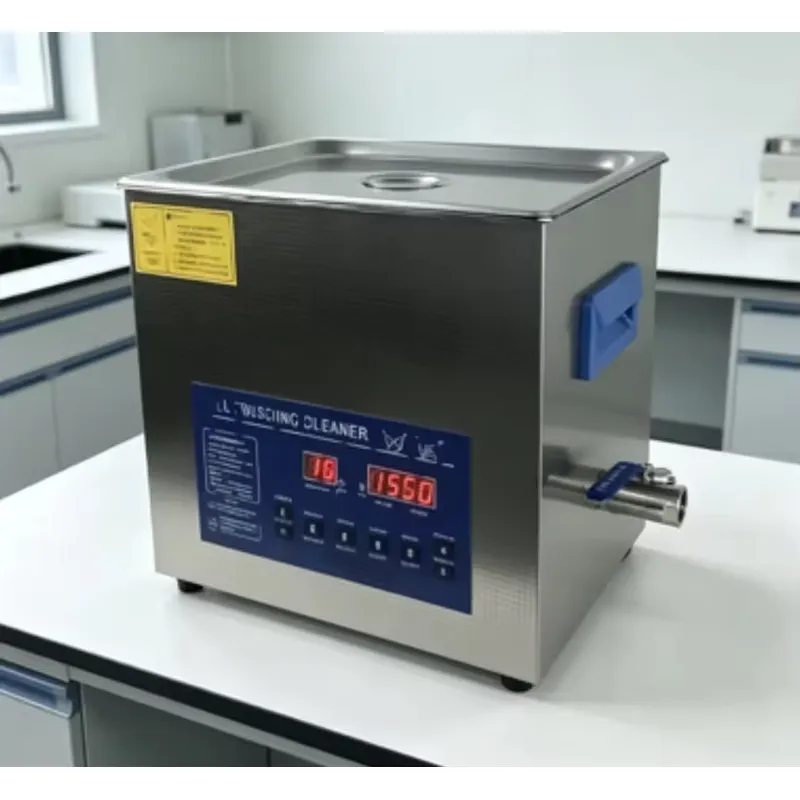高品質ステンレス製 簡単操作 デジタルラボ用超音波洗浄機 2 - Ultrasonic Cleaning Machine 10L Digital のレビューと価格