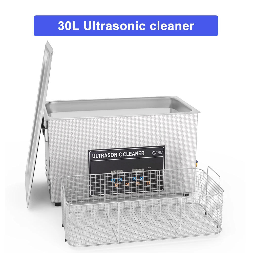 車のエンジンラボ用産業用超音波洗浄機ヒーター脱気セミウェーブ - Industrial Ultrasonic Cleaner 30L Heater のレビューと価格