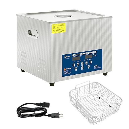 6-30L 業務用超音波洗浄機、デジタルタイマー付きステンレ - Industrial Ultrasonic Cleaner 30L Heater のレビューと価格