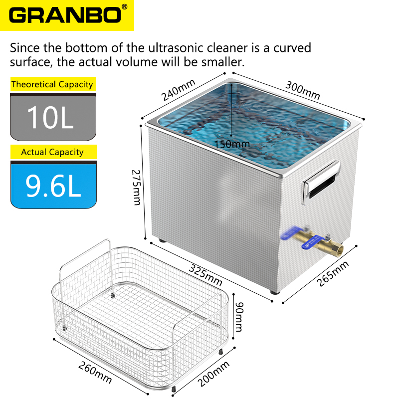 10L超音波洗浄機 400W デジタル洗浄機 40～120k - Ultrasonic Cleaning Machine 10L Digital のレビューと価格
