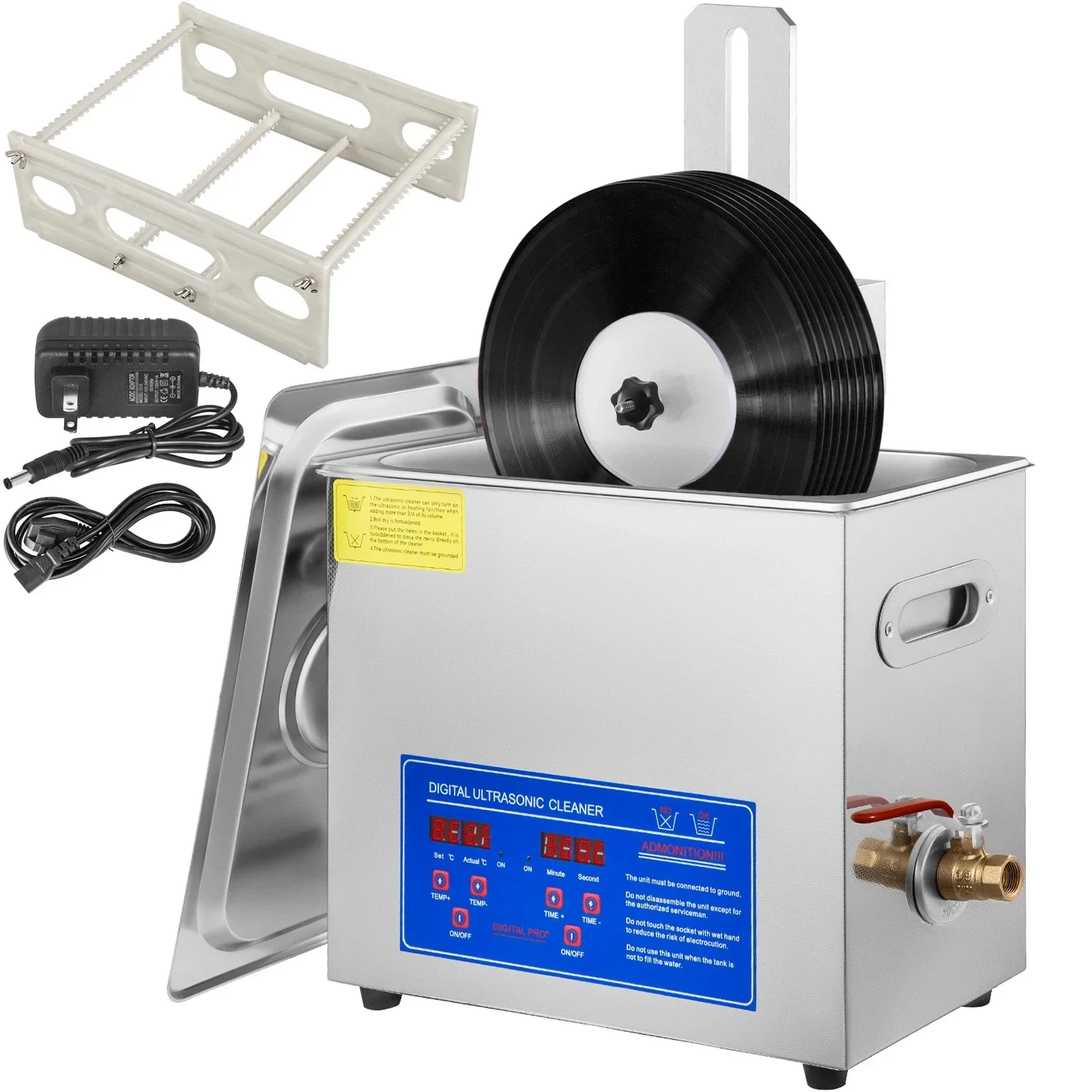 SIHAO 工業用超音波洗浄機 6/15/30L、ステンレス - Industrial Ultrasonic Cleaner 30L Heater のレビューと価格
