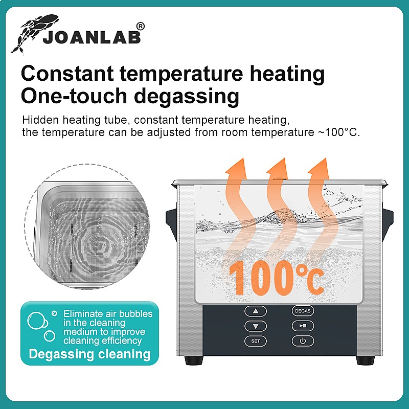 220V デジタル加熱超音波クリーナー工業用メガネジュエリー - Ultrasonic Cleaning Machine 10L Digital のレビューと価格